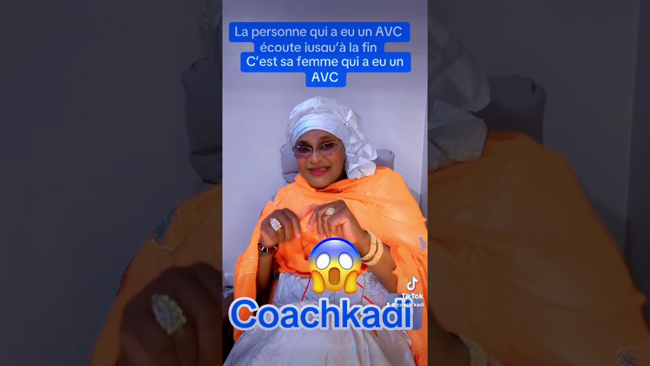 Sa femme a un AVC, écouter jusqu’à la fin. Intéressant important.