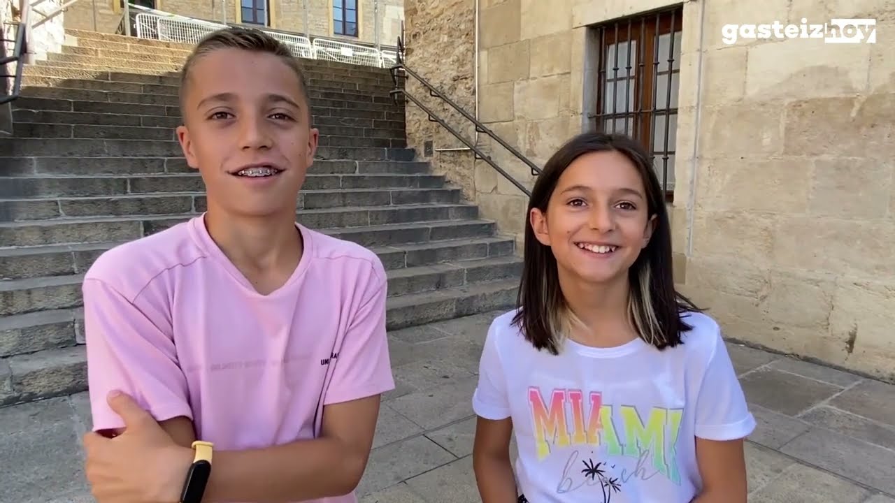 Edurne y Celedón Txiki 2022 en Vitoria-Gasteiz