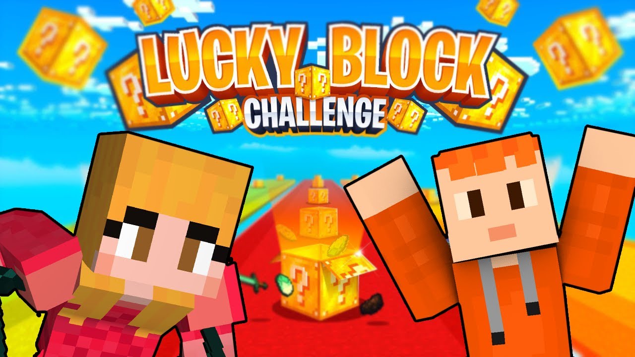 Kübra VS Vefa Lucky Block Yarışı (Minecraft)