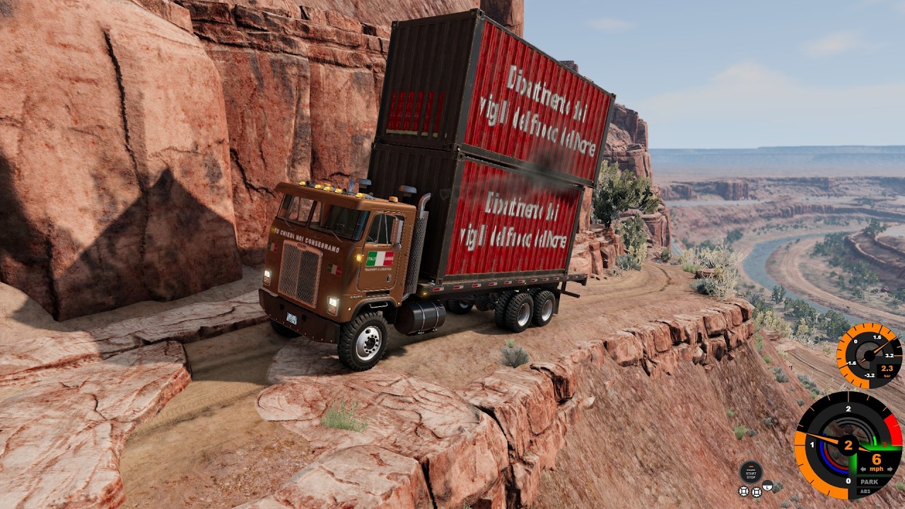 Italy Cargo Truck Flatbed || BeamNG.drive