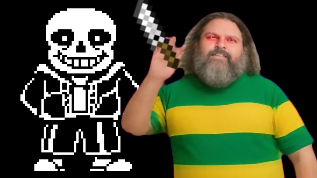 【UnderChicken】MEGALAVANIA【sansteve】#lavachicken #undertale #megalovania #undertaleau #minecraft