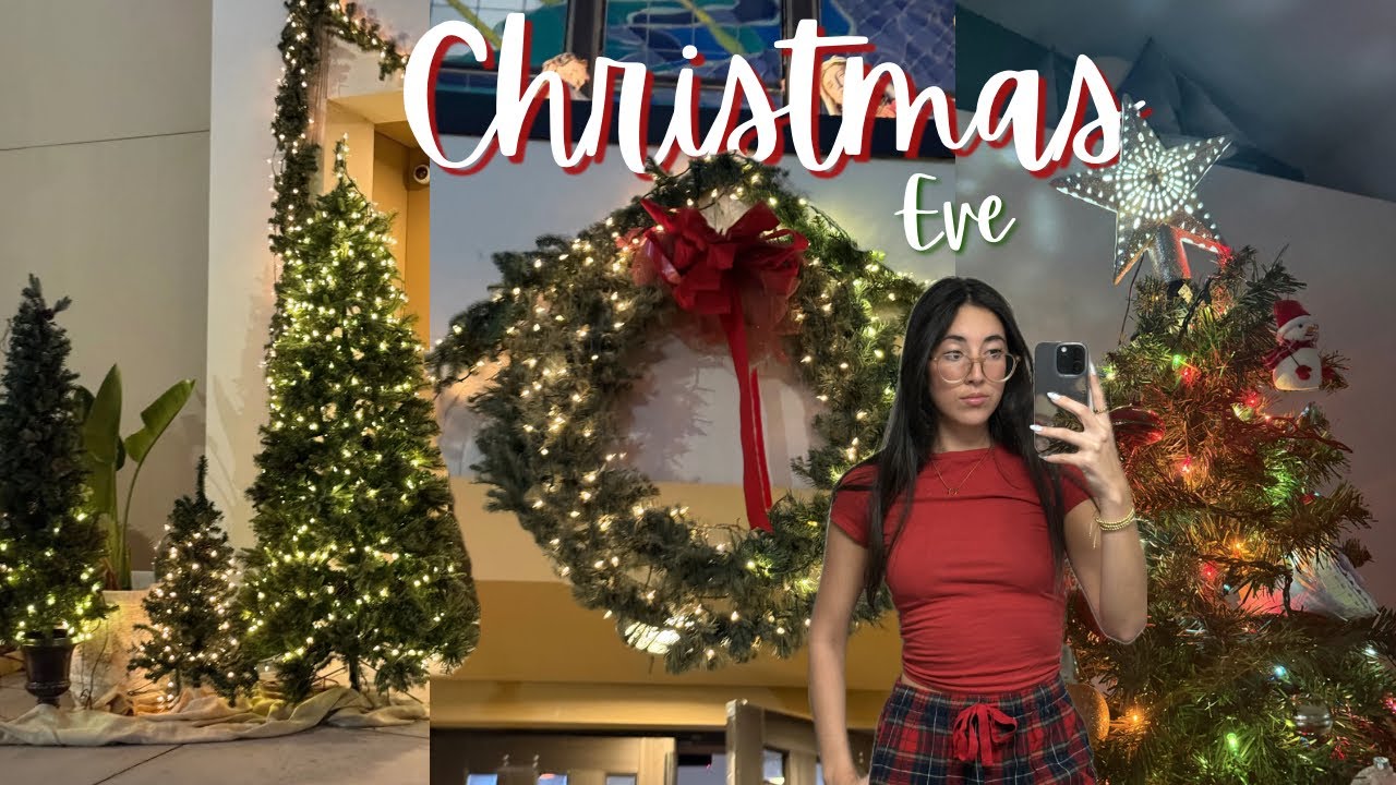 Christmas Eve || gift haul, Vlogmas day 5