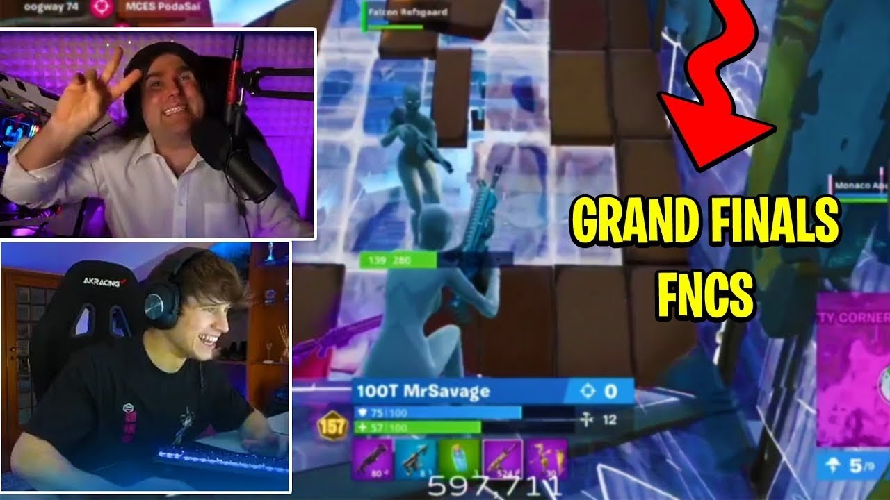 Piz e xiuder reagiscono a l’ultima partita delle FNCS GRAND FINALS!