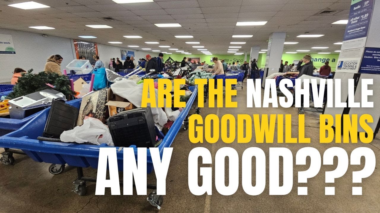 покупки в НОВОМ аутлете Goodwill в Нэшвилле • комиссионные со мной • комиссионные для перепродажи