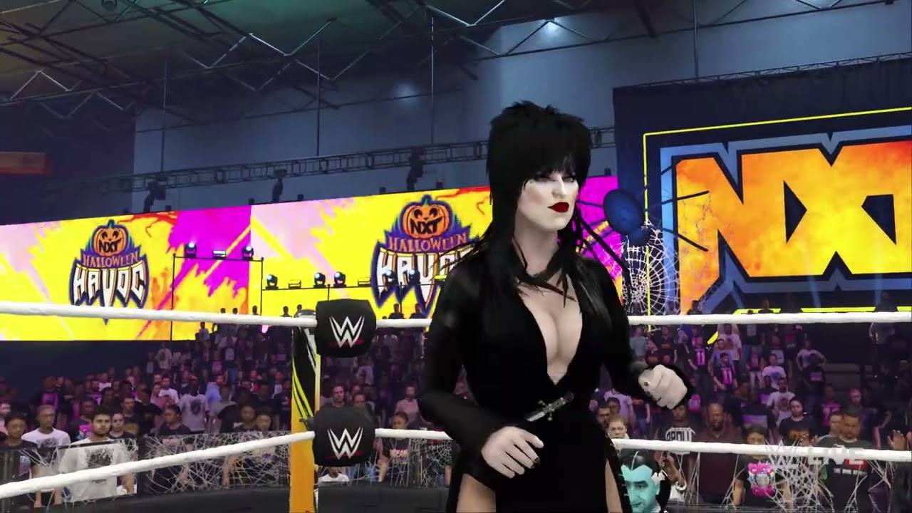 WWE 2K24 HORROR MATCH Elvira VS The Wicked Witch