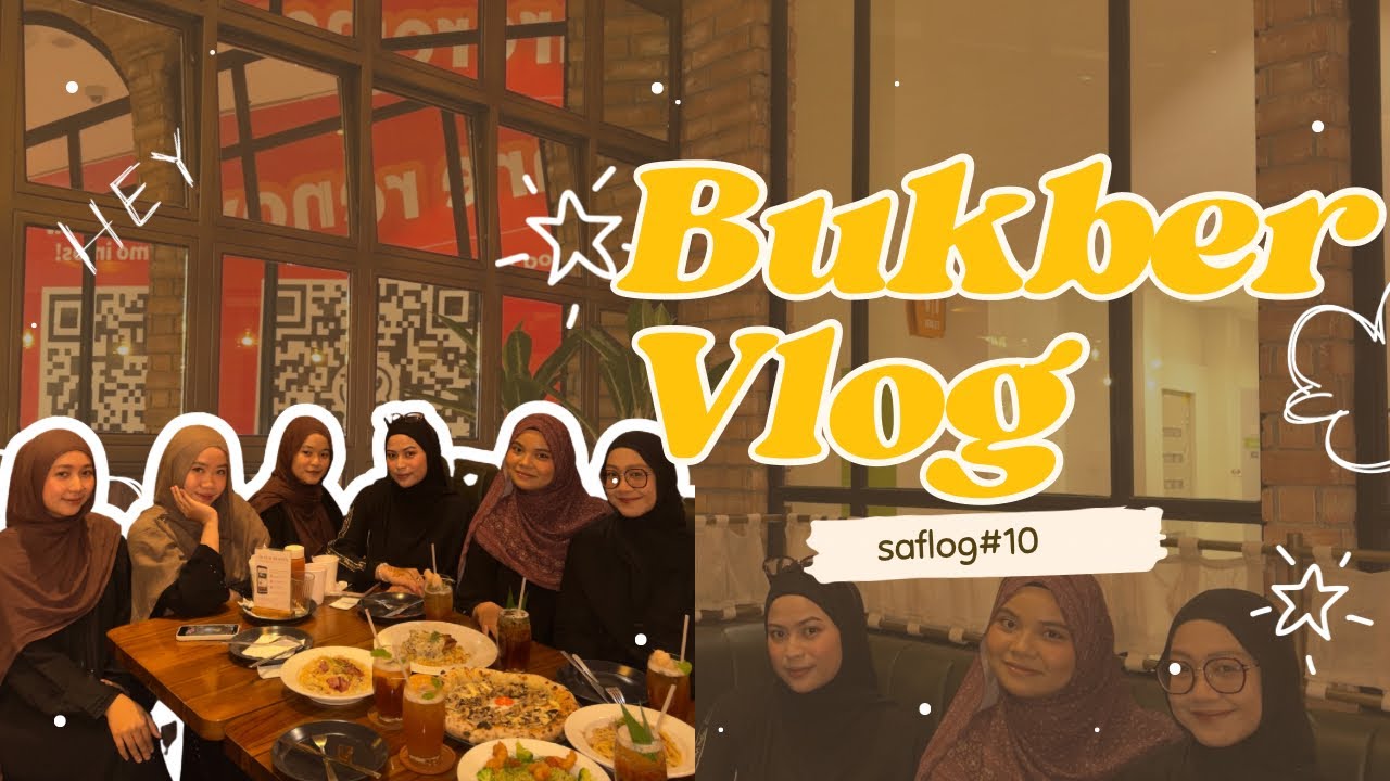 YEOJA CHINGU JADI THE YALILS?!😱🎀✨| Bukber Vlog 2026 #SAFLOG10