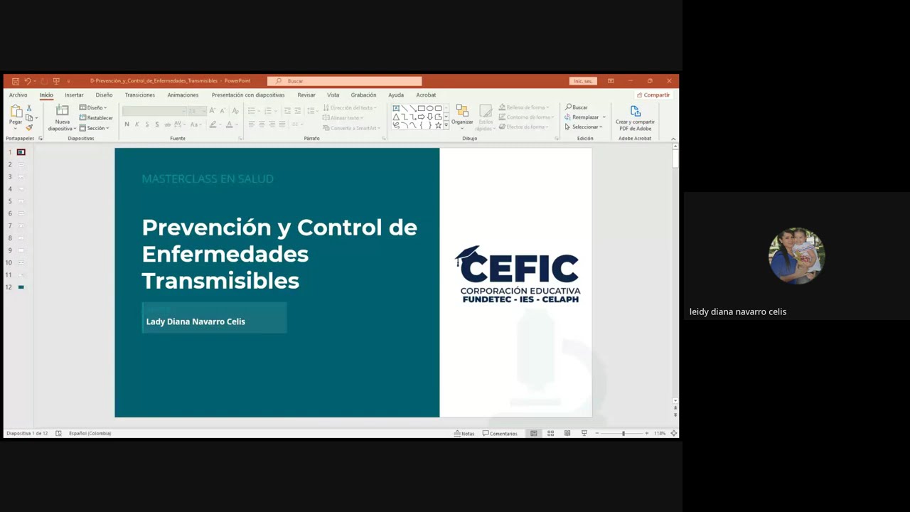 MasterClass en Salud | Prevención y Control de Enfermedades Transmisibles