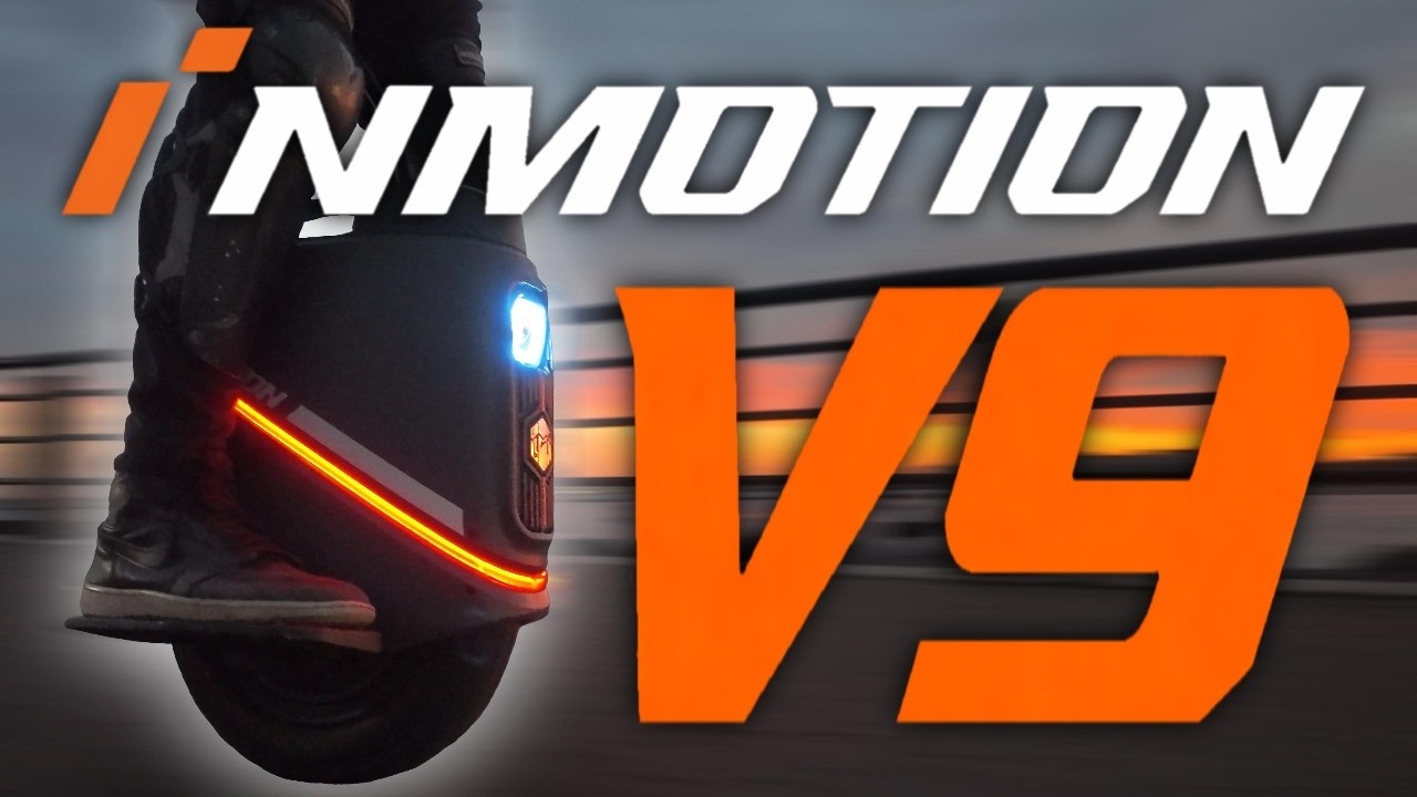 Обзор электрического моноцикла Inmotion V9 | Лучший городской транспорт для поездок на работу в 2...