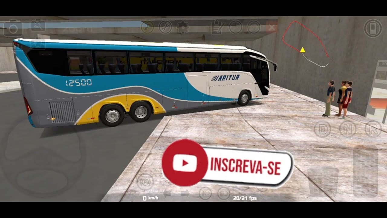 MARCOPOLO G8 1200 MB: Rodando no Mapa VS MAP Rodoviário! P.B.S.
