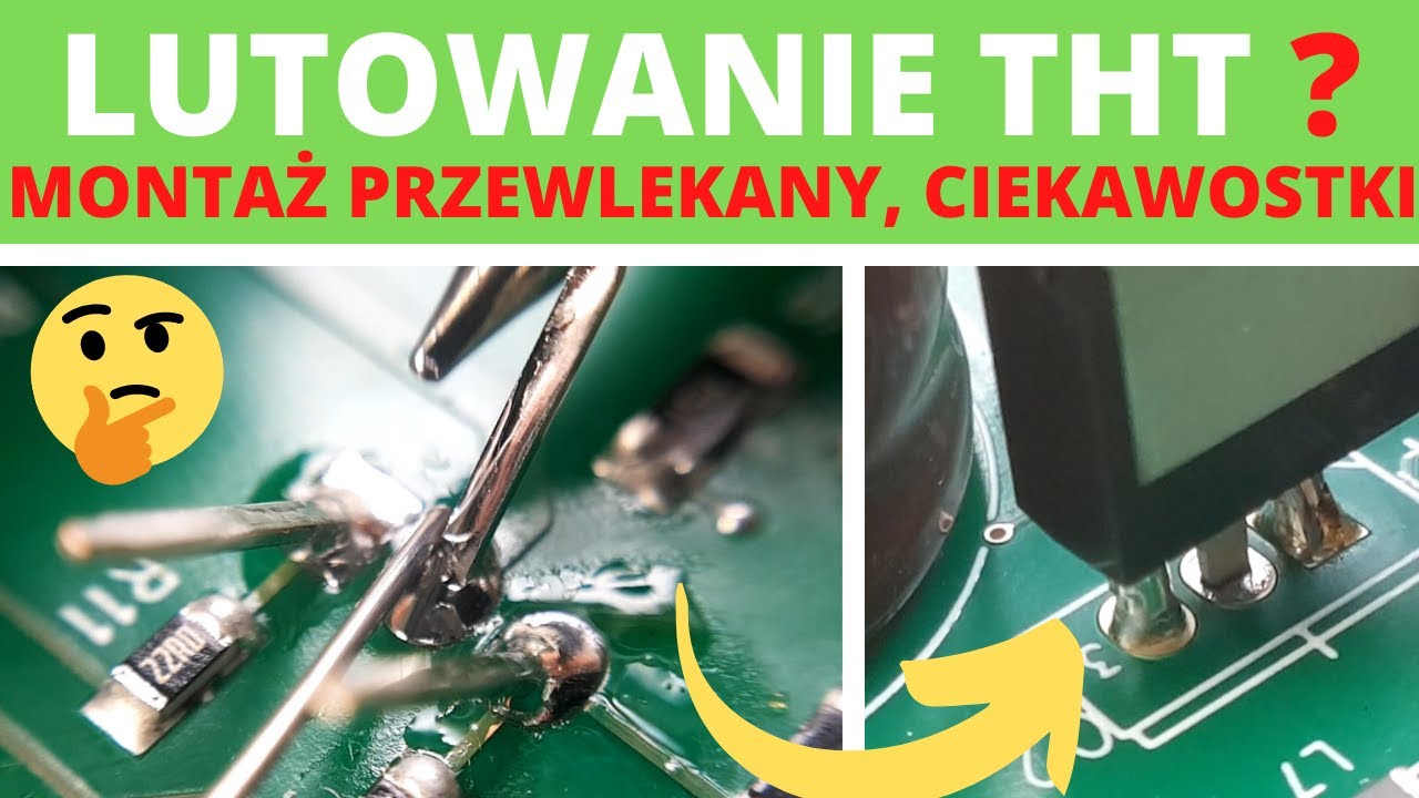 Jak lutować elementy przewlekane THT - naprawa płyty głównej sprzętu medycznego NuAire