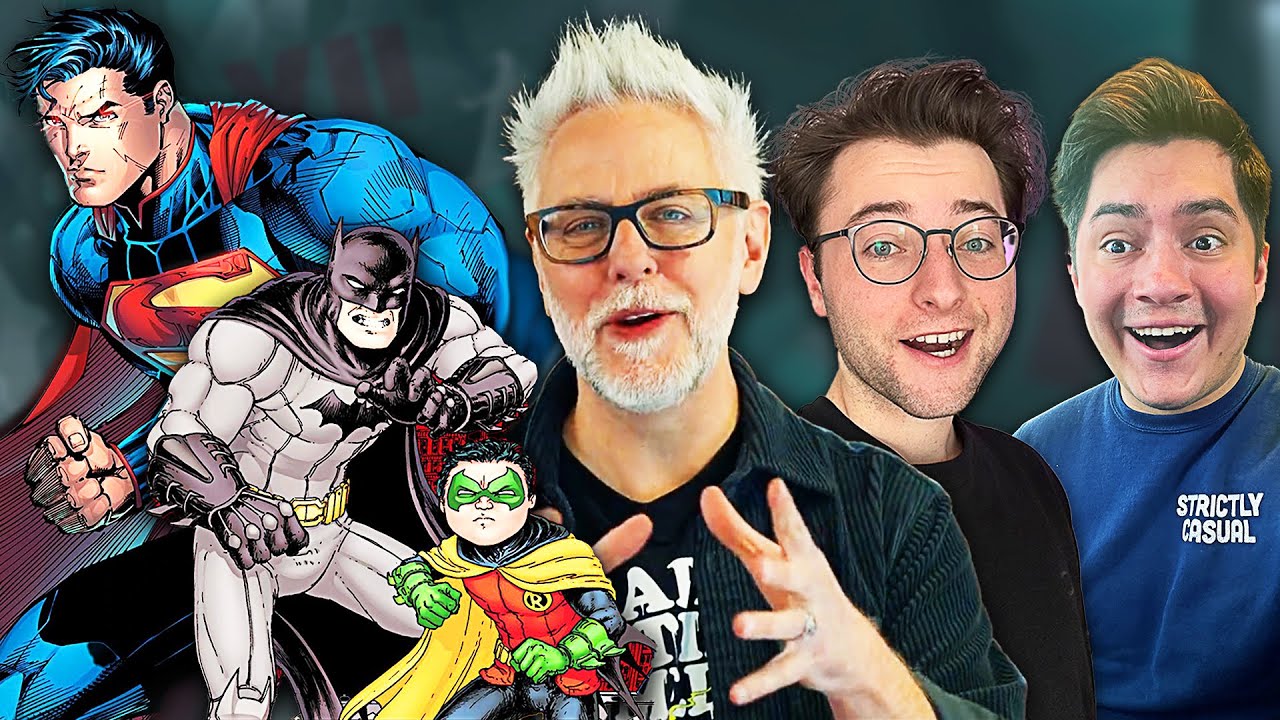James Gunn DC Studios Slate Reaction!