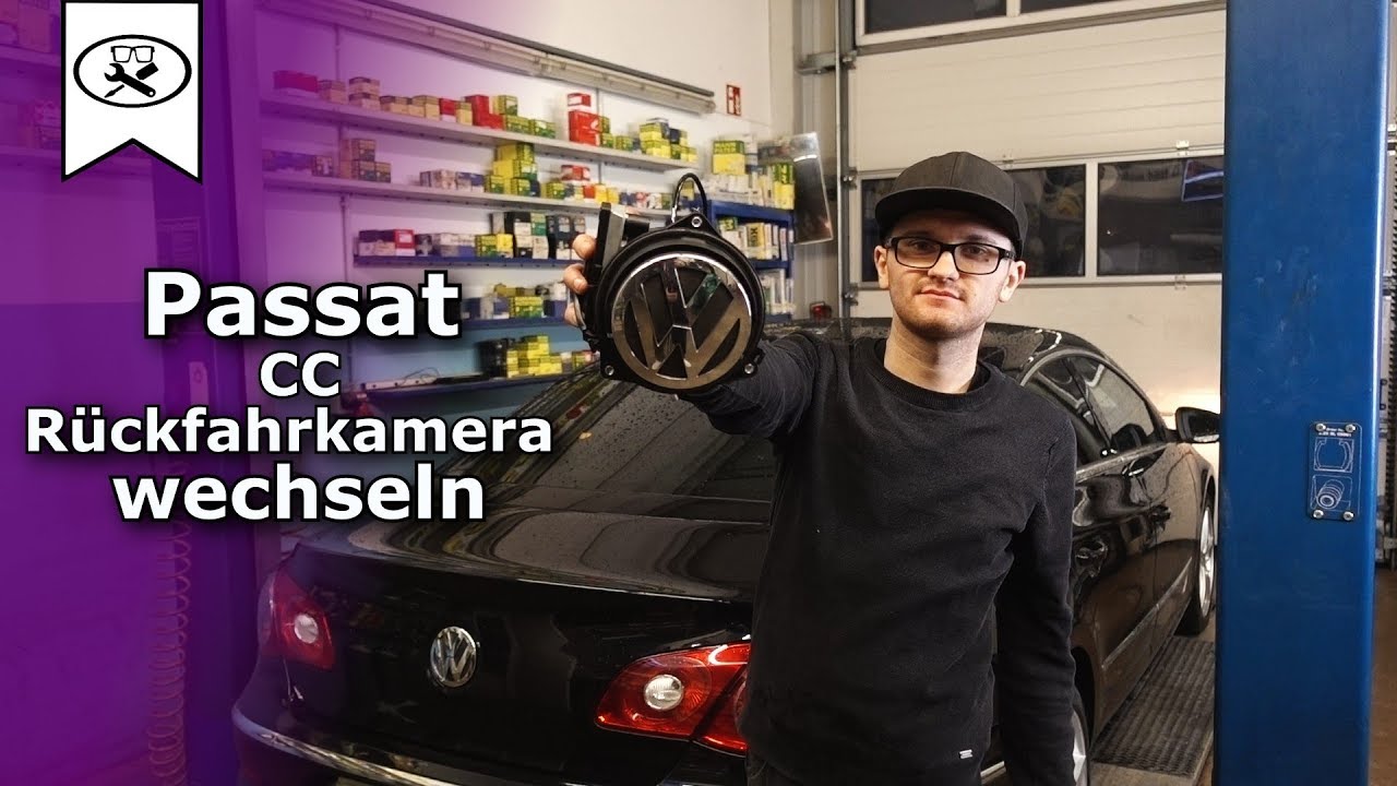 VW Passat CC Rückfahrkamera austauschen | Change rear view camera | Vitja Wolf | Tutorial HD