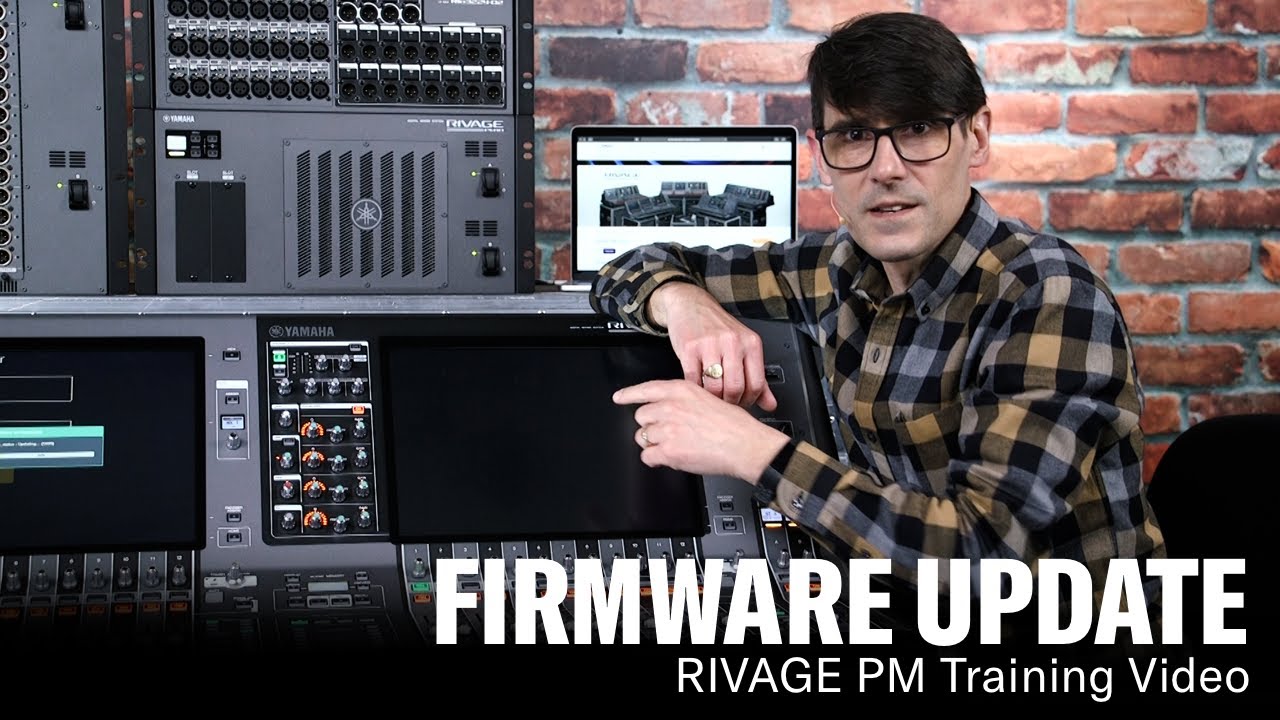 RIVAGE PM Training Video – Firmware Update