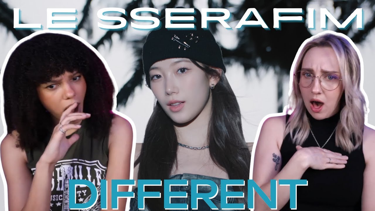 COUPLE REACTS TO LE SSERAFIM (르세라핌) 'DIFFERENT' OFFICIAL MV