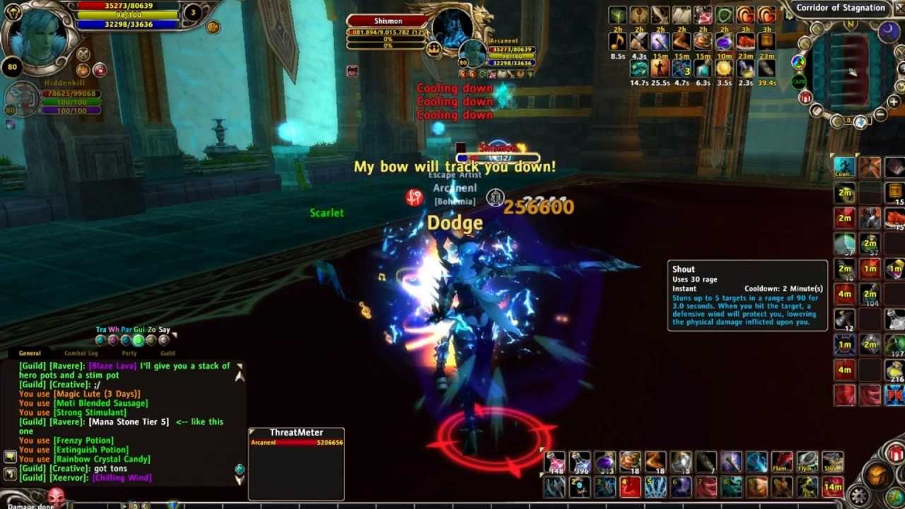 Runes of Magic: Warrior/Mage - Castle of Bedim - First boss solo!