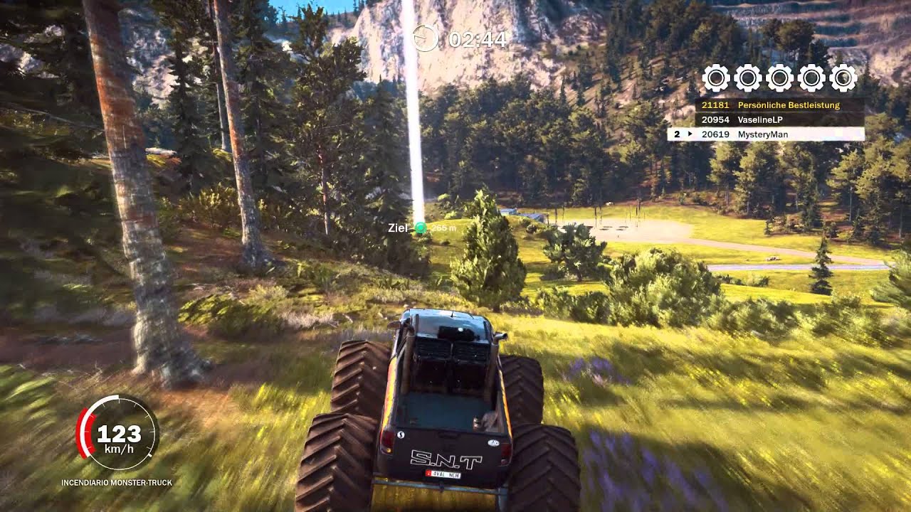 Just Cause 3 - Crashbombe - Monstertruck-Explosion - 5 Zahnräder