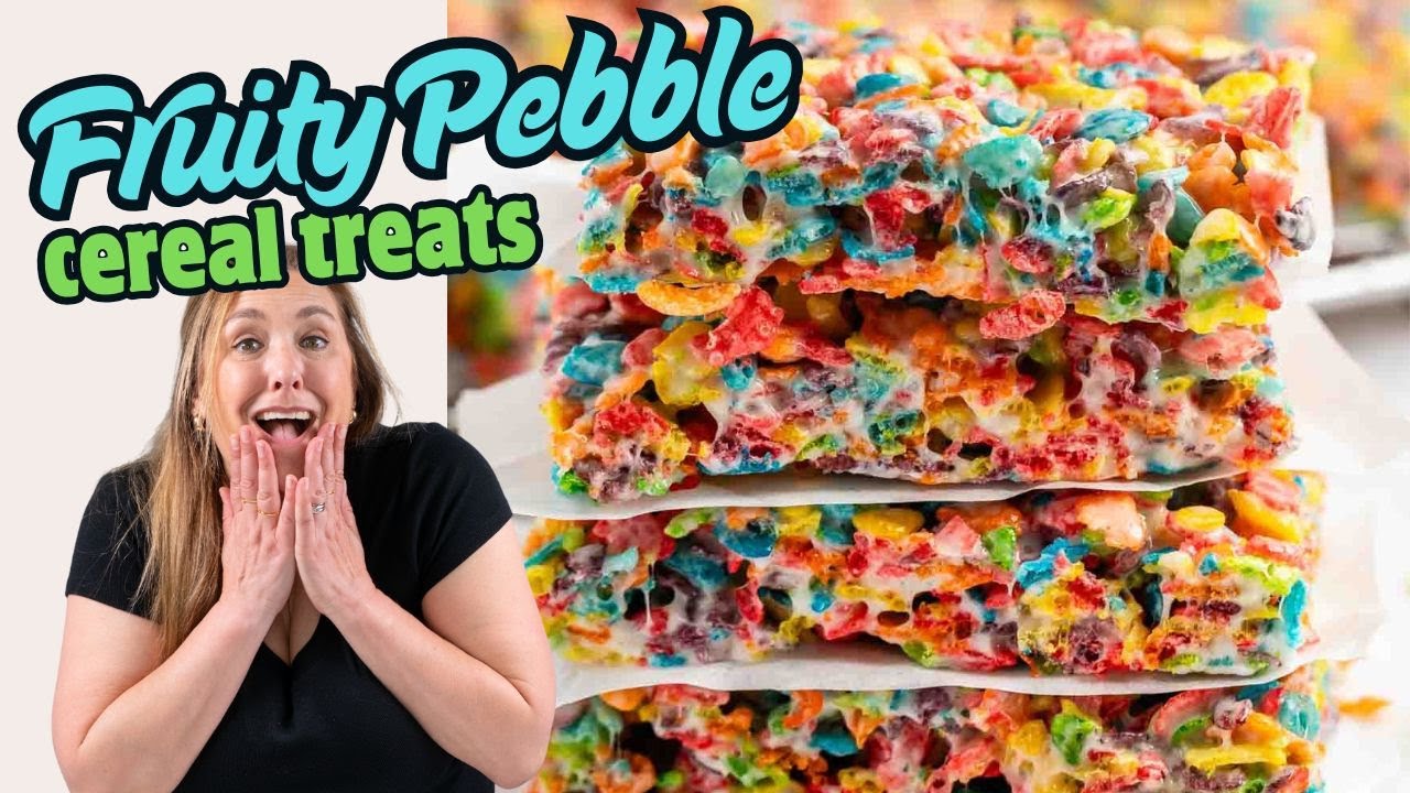 How to Make Fruity Pebble Treats That Are Super Thick
