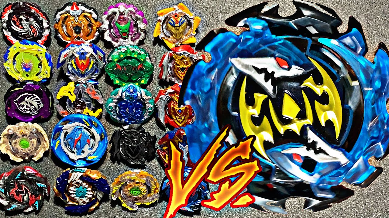 FORNEUS F4 VS TODOS OS BEYBLADE BURST TURBO SLINGSHOCK DA COLEÇÃO PETER PLAY