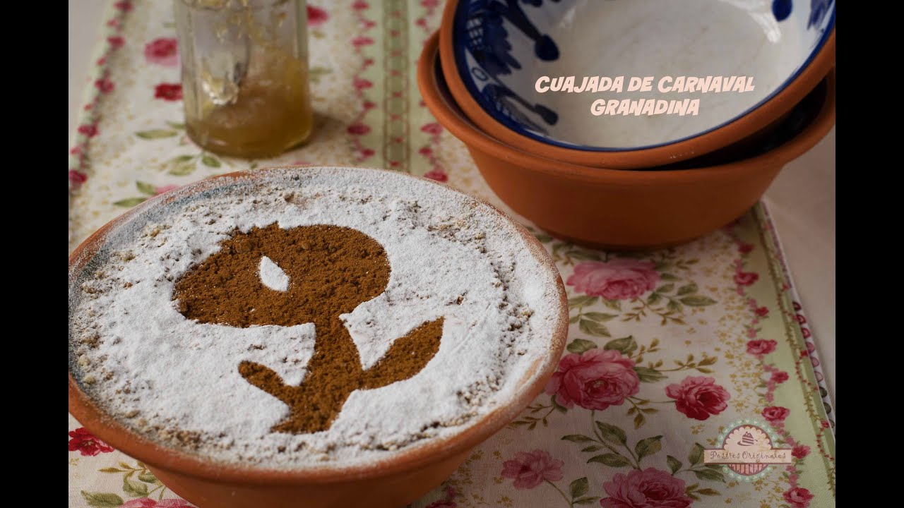 Cuajada de Carnaval Granadina - Postre Tradicional (Sin Horno)