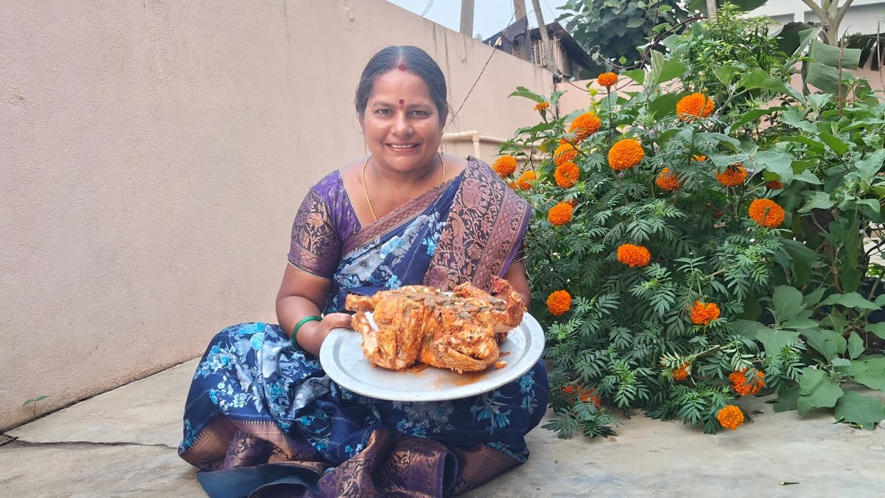 Steam Full Chicken Roast Full Video#villagecookingandgardening