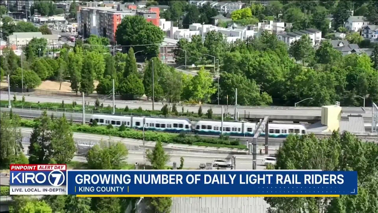 Sound Transit фиксирует рост ежедневного пассажиропотока