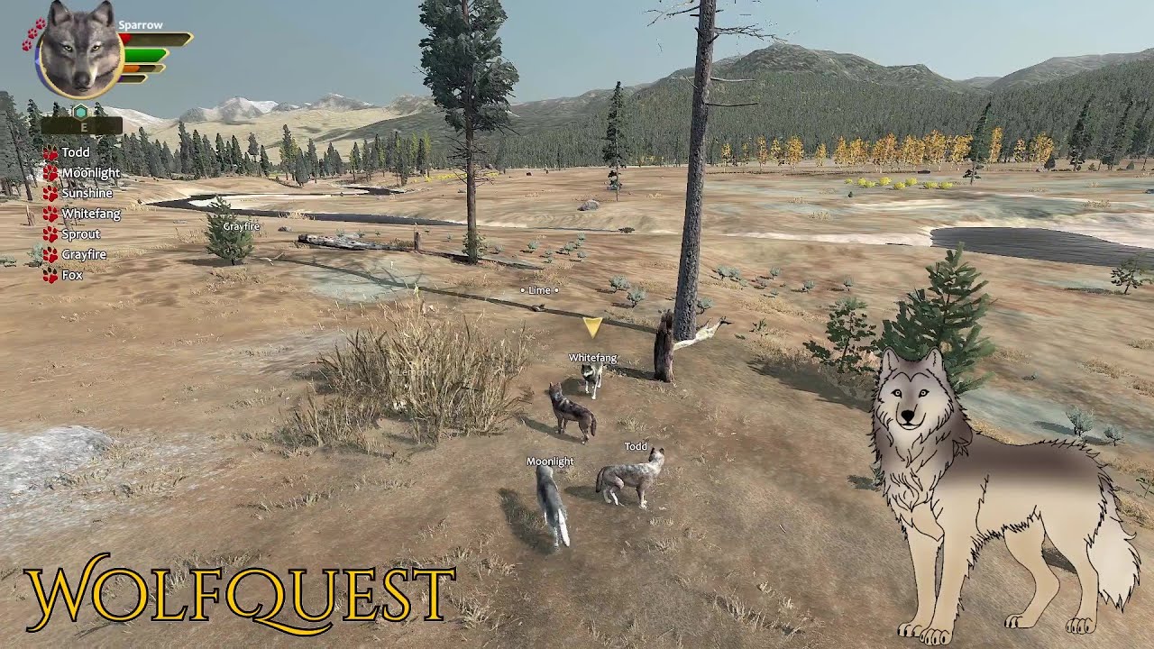 WolfQuest - Стая Воробьев - Эпизод 57