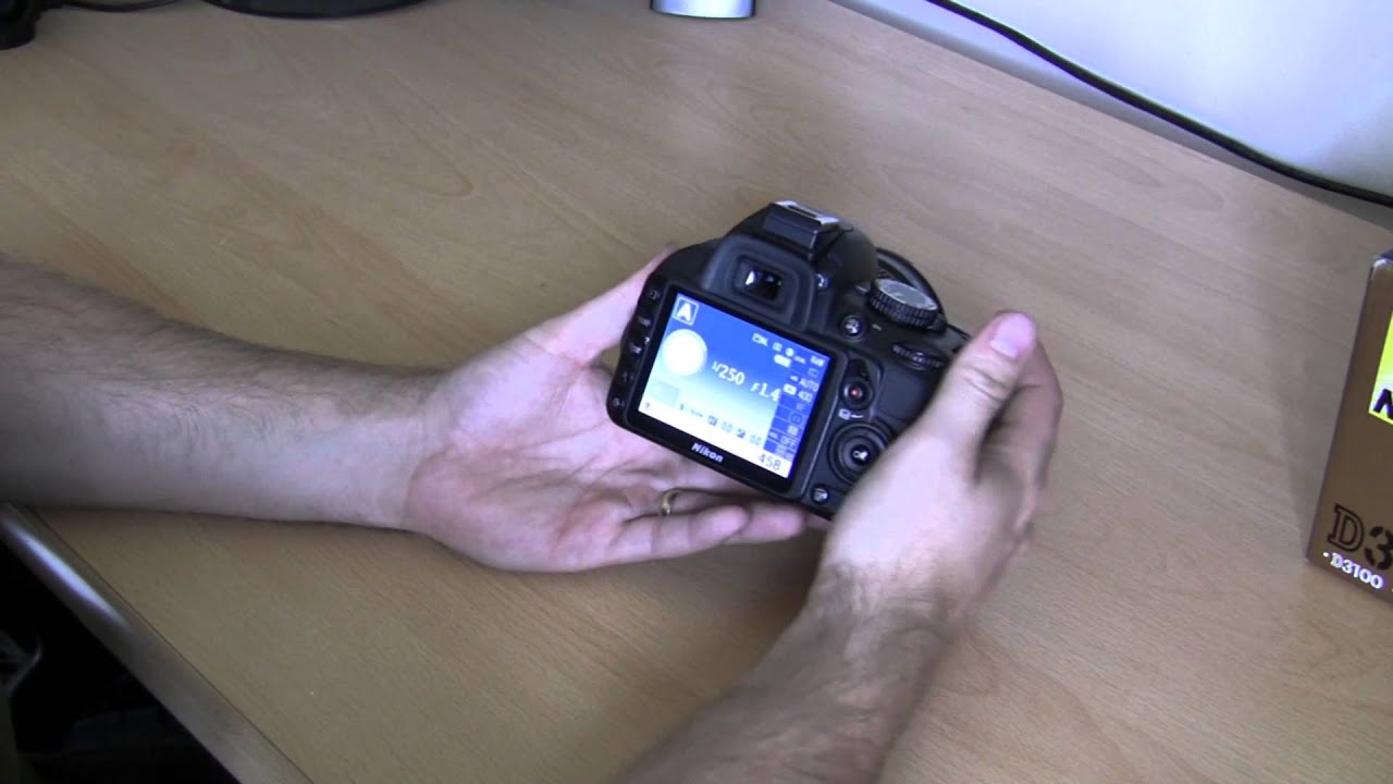 Nikon D3100 basic beginner operation guide Part 3. ISO