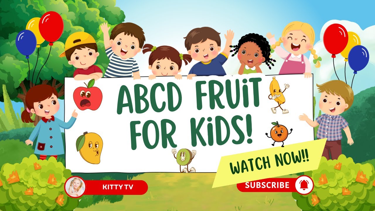 ABCD Fruit Rhymes