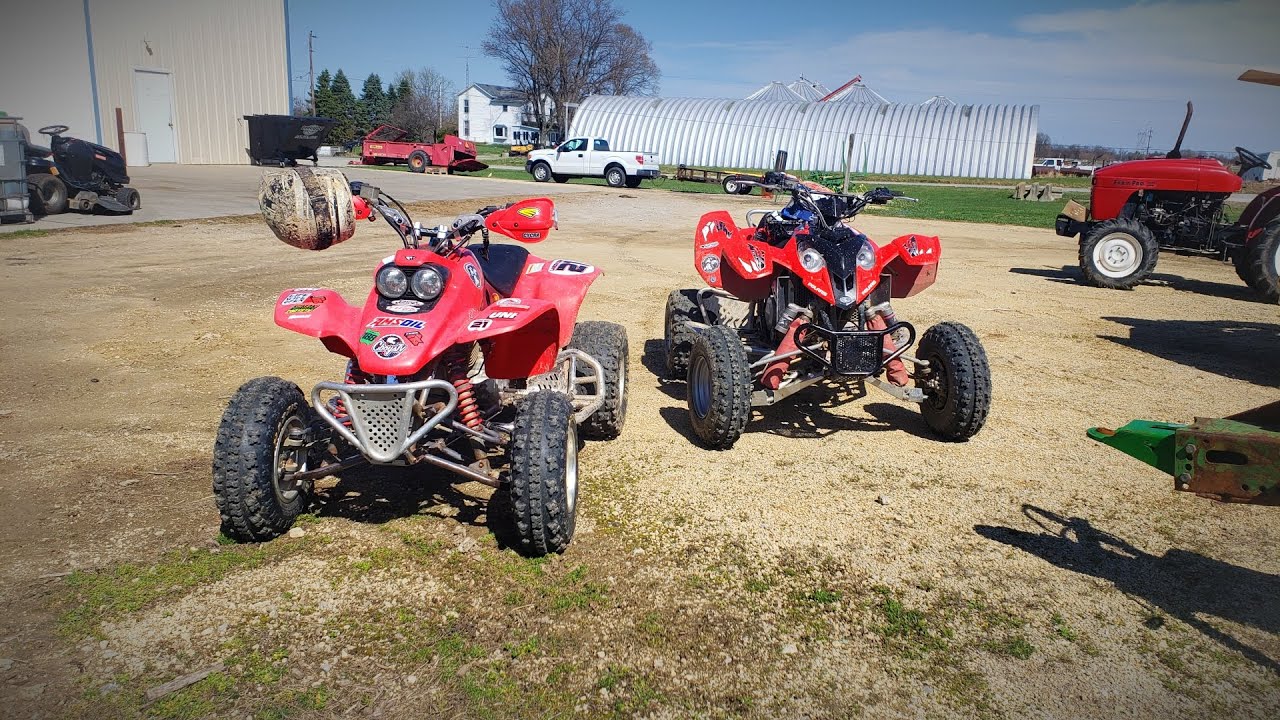 Predator 500 and 400EX Ripping In Spring | Pure Polaris Exhaust Untouchable Mod | #SaveSportQuads