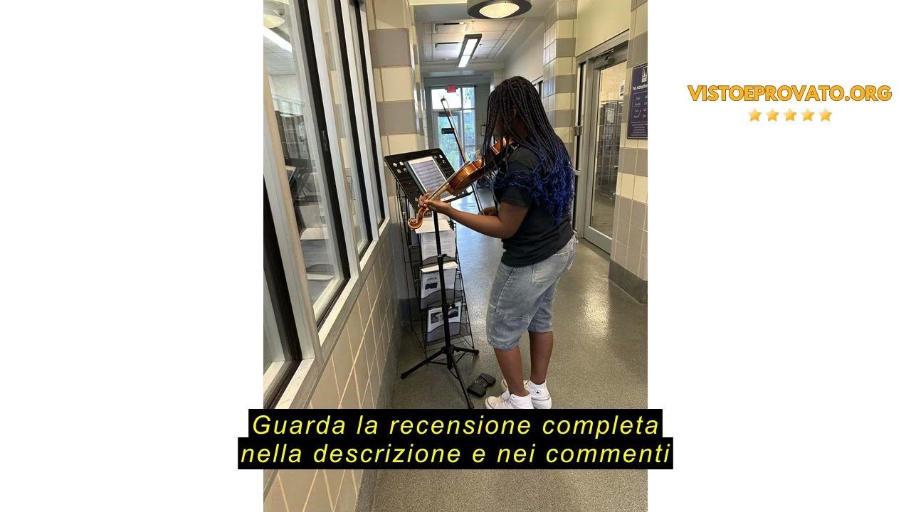 Recensione del SUNYIN Pedale wireless per girare pagine musicali, per cellulari, iPad, tablet, telef