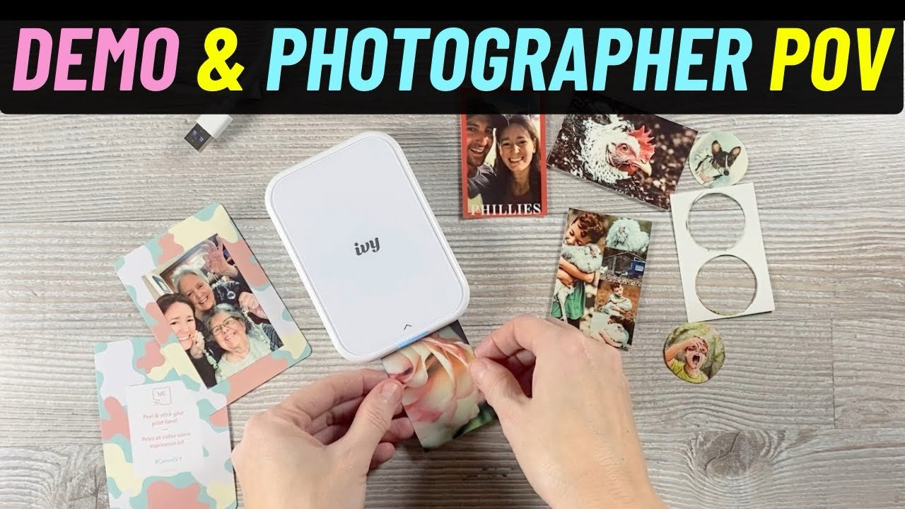Canon Ivy 2 Mini Photo Printer Review and How to Use, Load, and Use the App