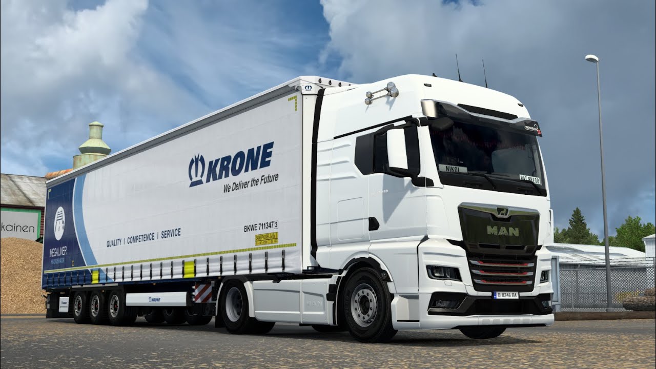 Euro Truck Simulator 2 Man TGX 2020 Realistic gameplay