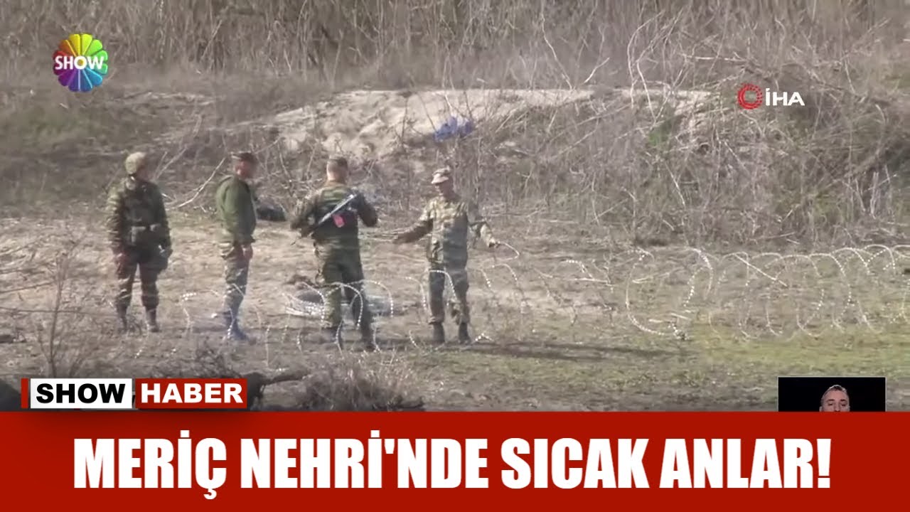 Meriç Nehri'nde sıcak anlar!