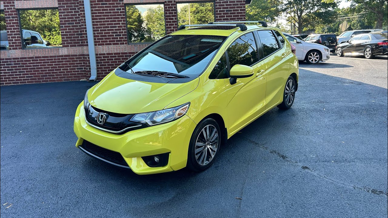 2015 Honda Fit EX 6 Speed Manual 