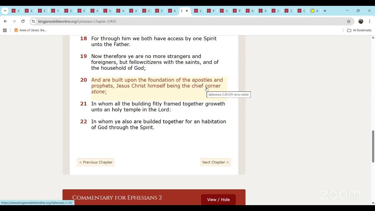 Thursday Evening Bible Study