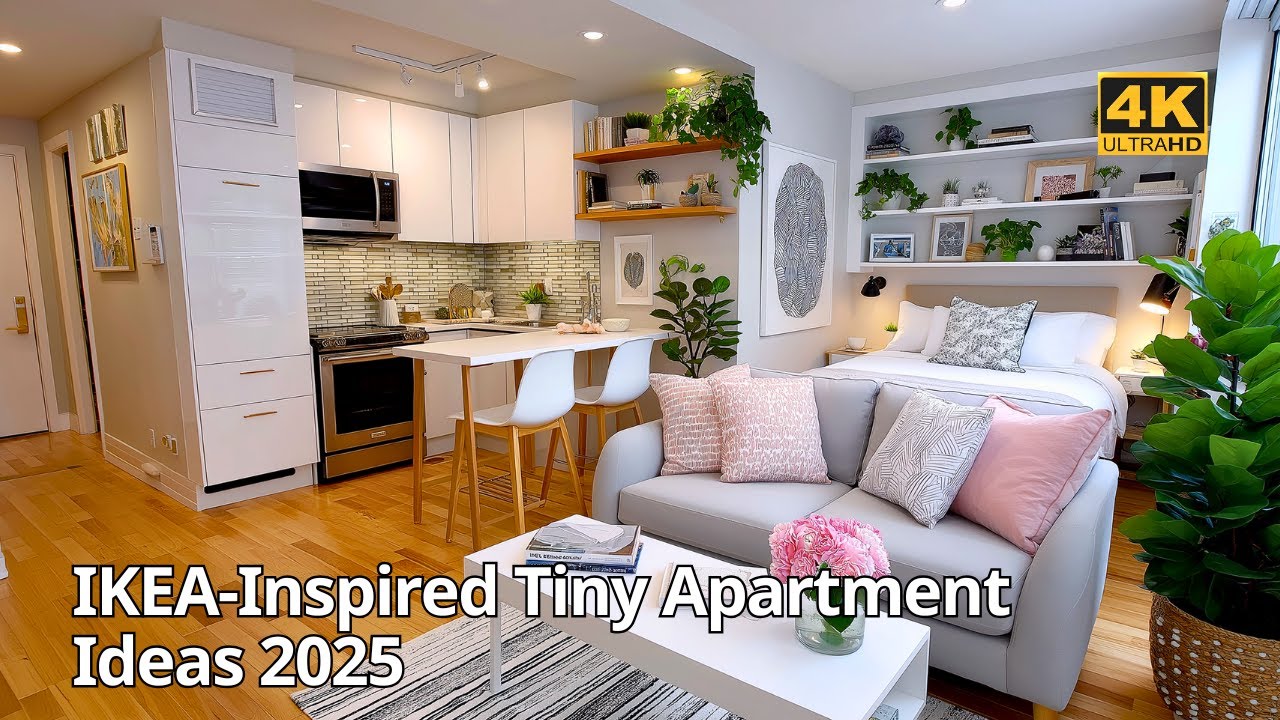 IKEA’s Brilliant Tiny Apartment Ideas 2025 | Maximize Space & Style