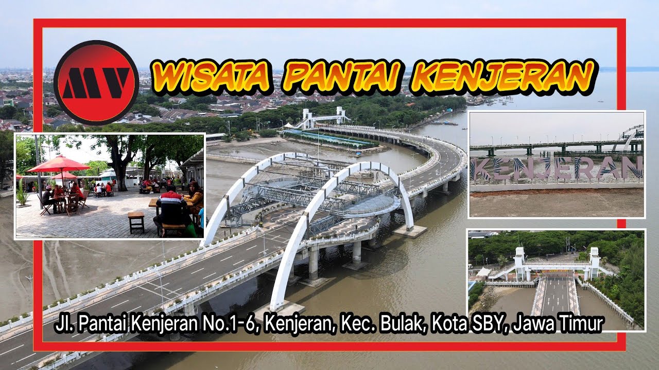WISATA HIT SURABAYA PANTAI KENJERAN | DRONE FOOTAGE | CINEMATIC VIDEO | TAHUN BARU 2021