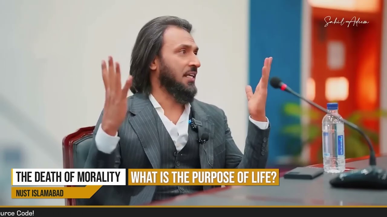 Sahil Adeem at NUST University - THE DEATH OF MORALITY - Latest session