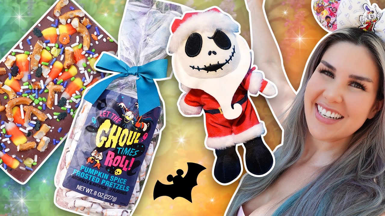 FIRST HALLOWEEN DISNEY TREAT OF THE YEAR! 👻 Food & Merch Disneyland Vlog 2023