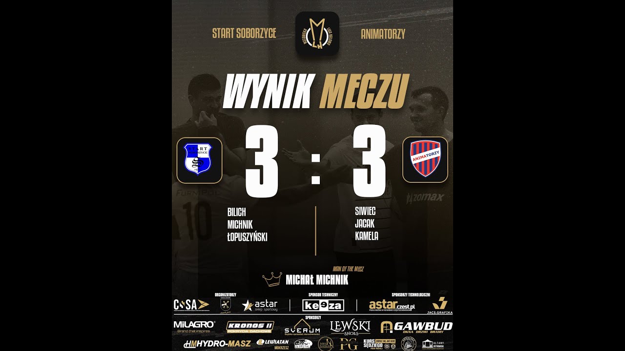 #MLH25-26 I 8. Kolejka I Start Soborzyce - Animatorzy