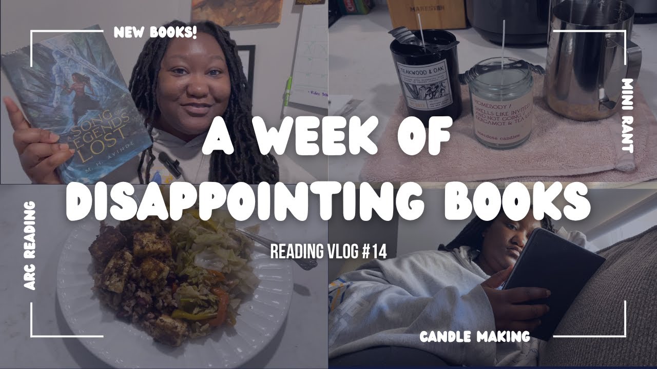 Too Many Disappointing Books, Writing Updates and Book Hauls | Reading Vlog #14