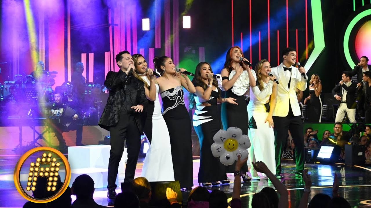 ¡Los siete finalistas cantaron 