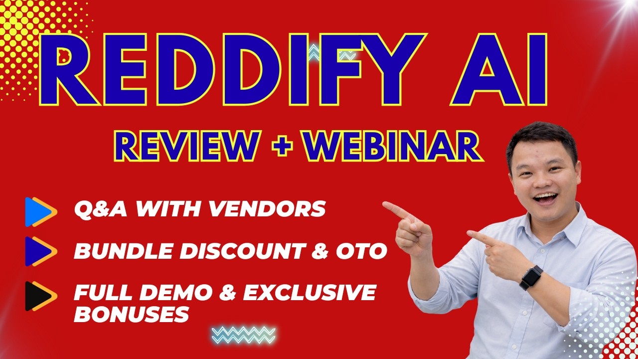 Reddify AI Review & Webinar Replay 📆 Q&A Session ✳️ Reddify AI Bundle & OTO + Ste-by-Step Tutorials