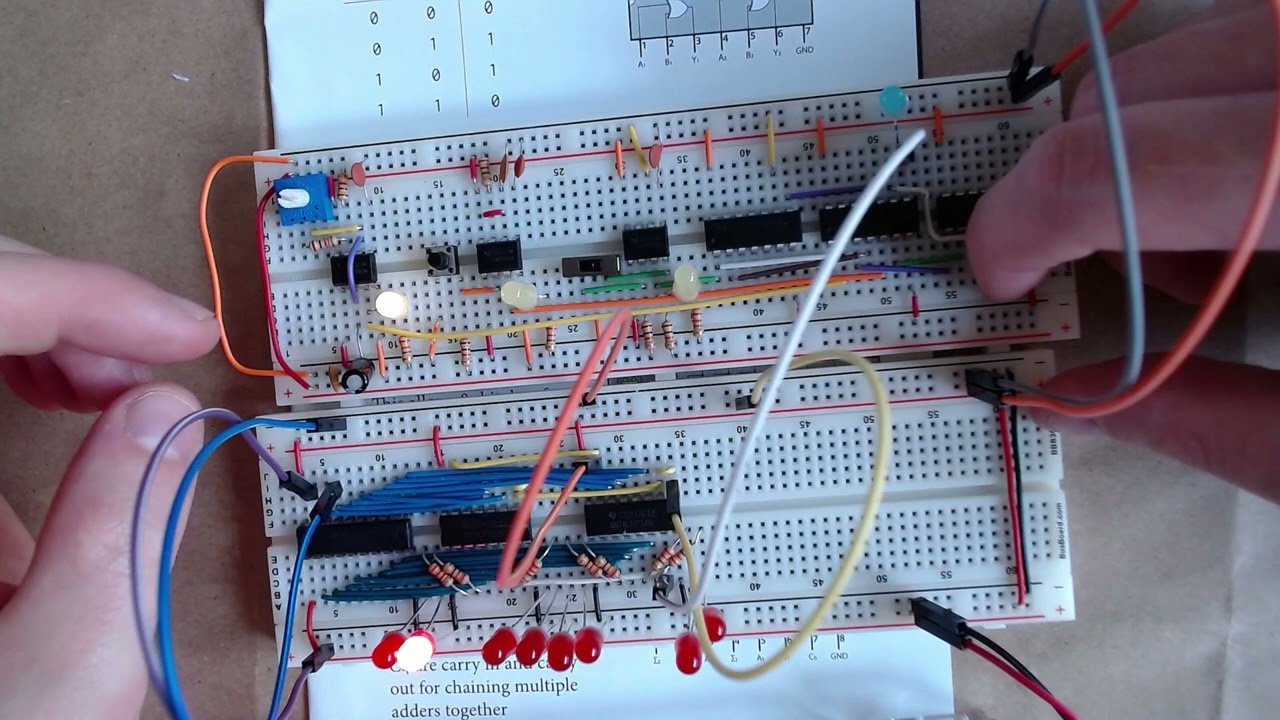 Register Module Unusual Behavior - Ben Eater 8-bit CPU