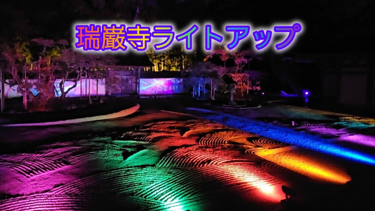 瑞巌寺ライトアップ 