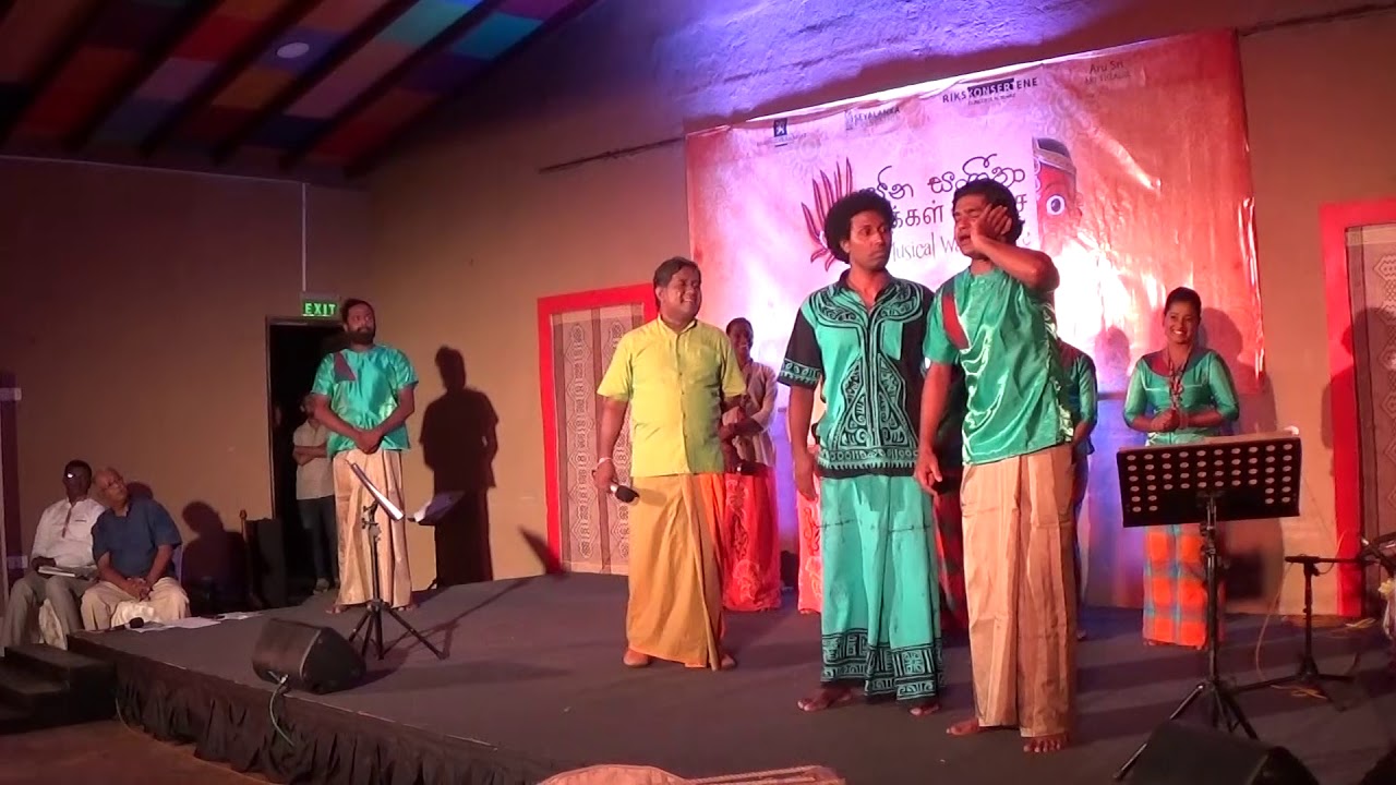 Sri lanka Folk Songs - Present by Saman Panapitiya's Mathra folk music troup