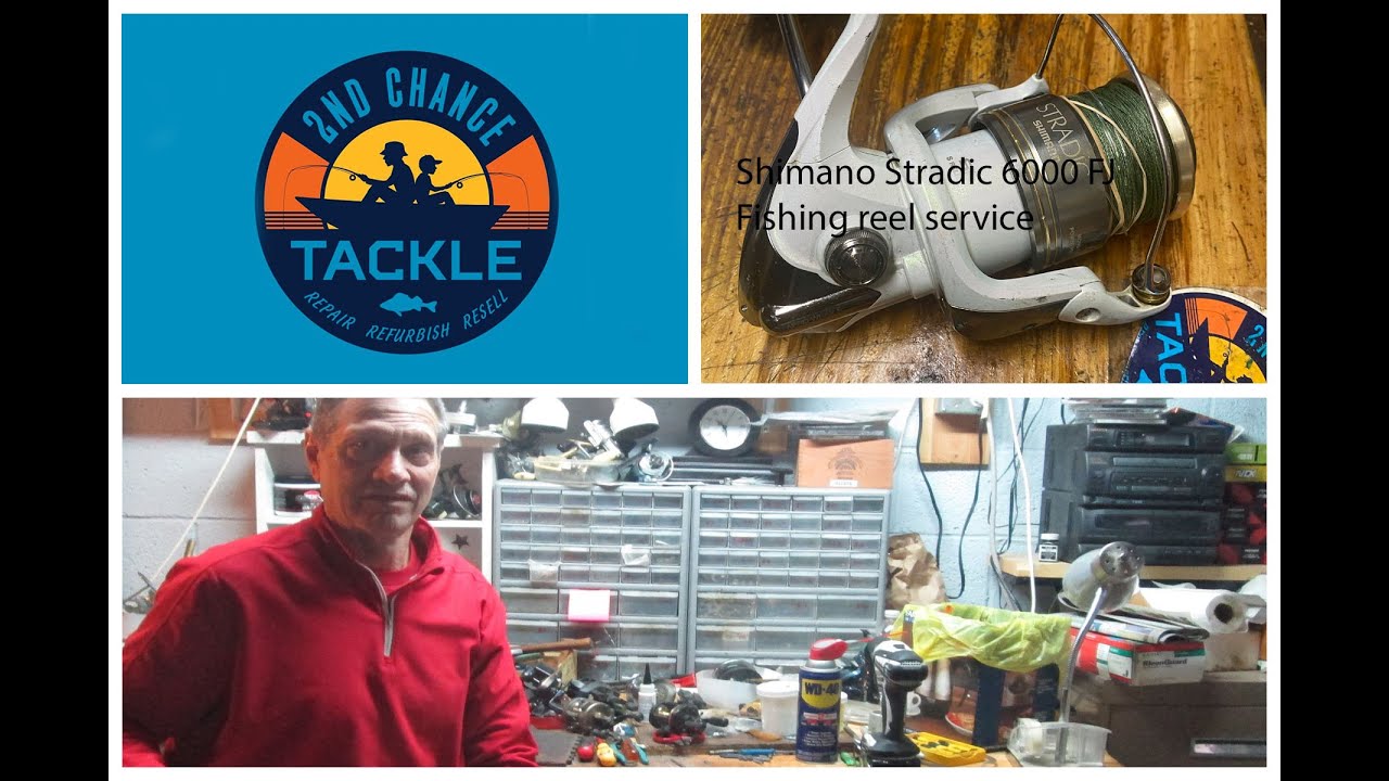 Рыболовная катушка Shimano Stradic 6000 FJ: как разобрать и обслужить