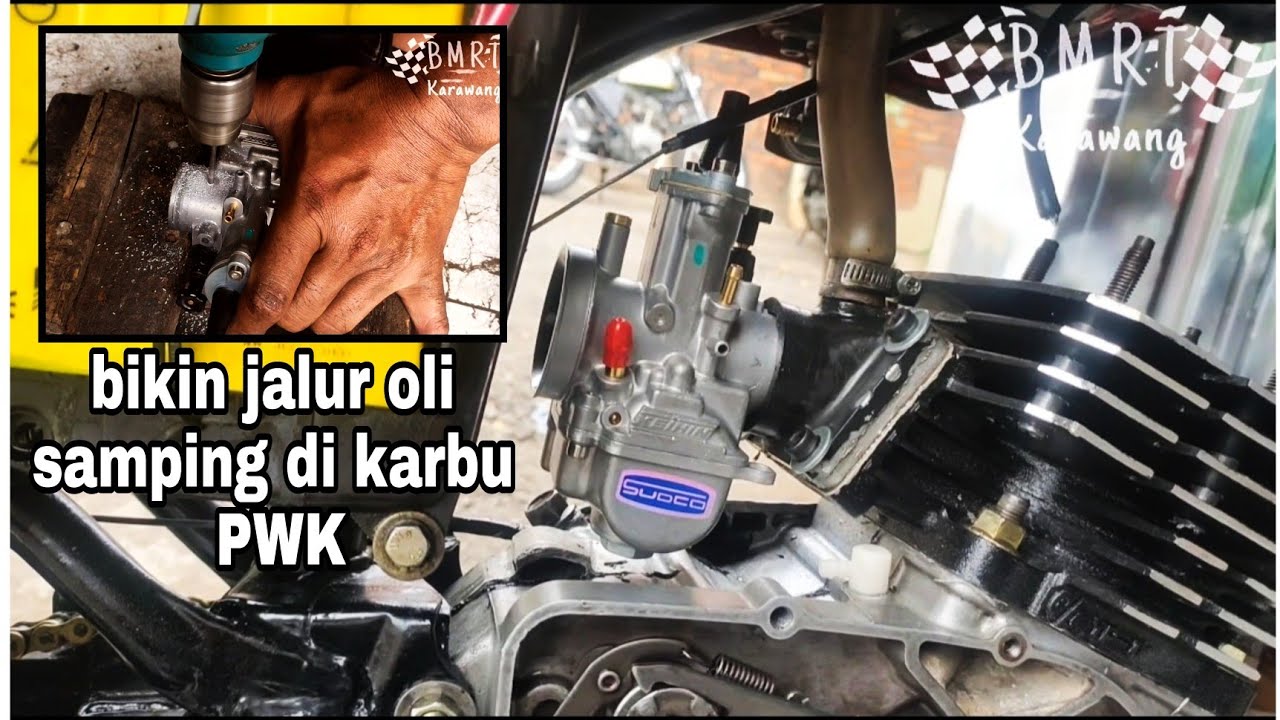 BIKIN JALUR OLI SAMPING DI KARBU PWK di RX KING #SUDCO