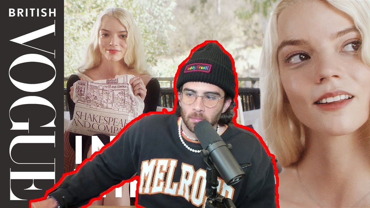 Hasanabi Reacts to Anya Taylor-Joy on Vouge