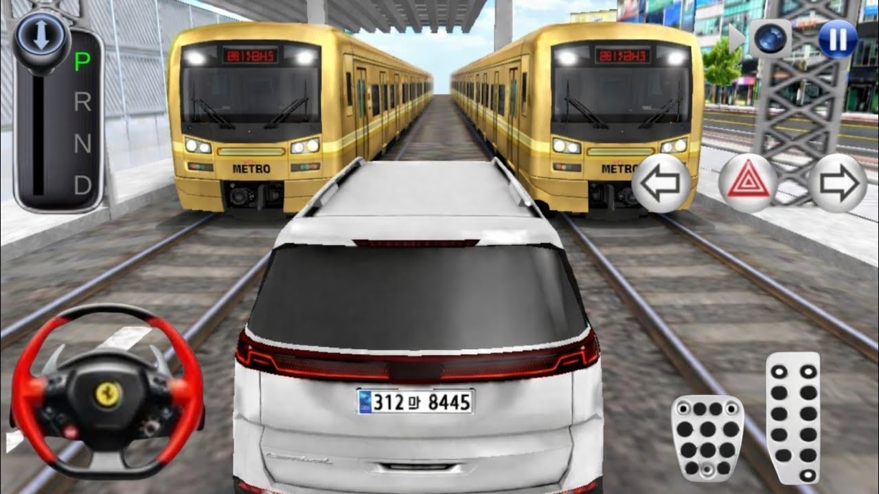 Golden 🚉metro train🔥 vs Brand new🚗 fortuner Crash || 3d driving class 2 || Car crashed °° Adventure 